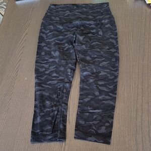 lululemon athletica Black Camouflage Leggings
